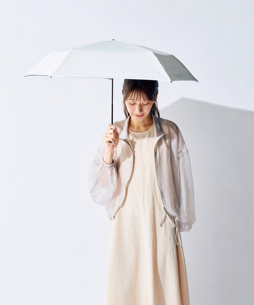 ラディクール 50cm 晴雨兼用日傘 ジャンプ式　ホワイト ラディクール 50cm 晴雨兼用日傘 ジャンプ式 折りたたみ傘