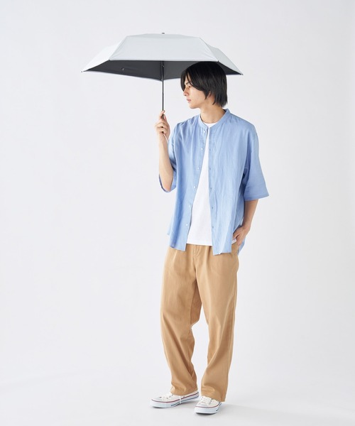 エスタ　ラディクール ホワイト　50センチ　折りたたみ晴雨兼用　日傘 日傘】エスタ (estaa) REIKYAKUパラソル 50㎝ 折りたたみ傘 晴雨