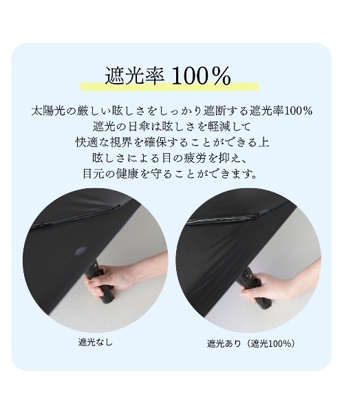遮光 晴雨兼用折りたたみ日傘 REIKYAKU ラディクール ”50cm
