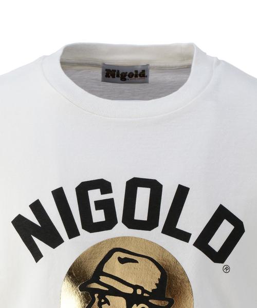 NIGOLD（ニゴールド）の「NIGOLD by UNITED ARROWS(ニゴールド バイ ユナイテッドアローズ) COIN T-SHT（Tシャツ/カットソー・メンズ・ホワイト・SMALL/LARGE/MEDIUM）」の4枚目の写真