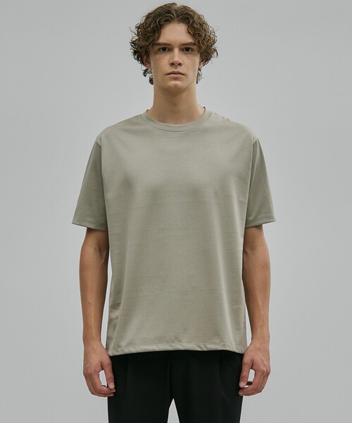 UNITED TOKYO（ユナイテッドトウキョウ）の「SEA ISLAND COTTON レギュラーTシャツ　世界最高級コットン（Tシャツ/カットソー・メンズ・ホワイト/ダークグレー/ネイビー/ブラック/グレイッシュベージュ・1/2/3/4）」の17枚目の写真