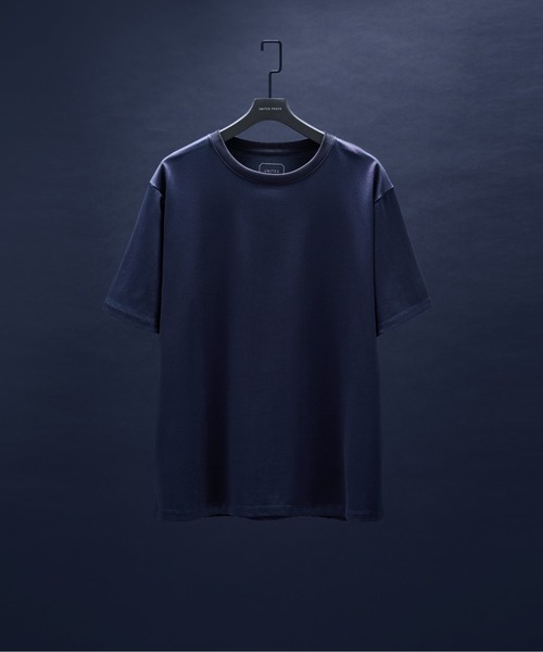 UNITED TOKYO◆カットソー/--/ゴアテックス/BEG/1513-106-4779 UNITED TOKYO セーター ニット アウトラスト クルーネックニット