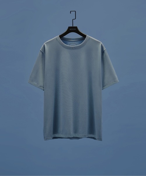 UNITED TOKYO（ユナイテッドトウキョウ）の「SEA ISLAND COTTON レギュラーTシャツ　世界最高級コットン（Tシャツ/カットソー・メンズ・ホワイト/ダークグレー/ネイビー/ブラック/グレイッシュベージュ・1/2/3/4）」の3枚目の写真