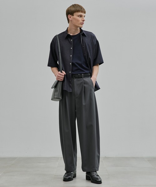 UNITED TOKYO（ユナイテッドトウキョウ）の「SEA ISLAND COTTON レギュラーTシャツ　世界最高級コットン（Tシャツ/カットソー・メンズ・ホワイト/ダークグレー/ネイビー/ブラック/グレイッシュベージュ・1/2/3/4）」の8枚目の写真