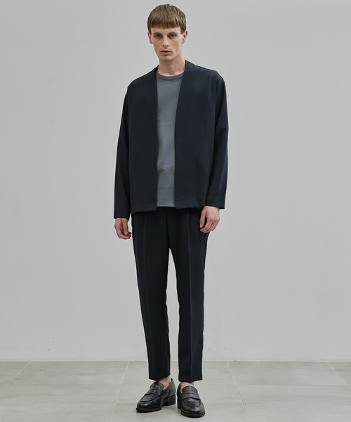 UNITED TOKYO（ユナイテッドトウキョウ）の「SEA ISLAND COTTON レギュラーTシャツ　世界最高級コットン（Tシャツ/カットソー・メンズ・ホワイト/ダークグレー/ネイビー/ブラック/グレイッシュベージュ・1/2/3/4）」の7枚目の写真