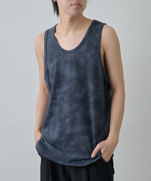 COLONY 2139（コロニートゥーワンスリーナイン）の「フェードダイロングタンク（タンクトップ・メンズ・ブラック/ホワイト・MEDIUM/LARGE）」の11枚目の写真