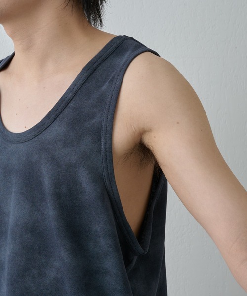 COLONY 2139（コロニートゥーワンスリーナイン）の「フェードダイロングタンク（タンクトップ・メンズ・ブラック/ホワイト・MEDIUM/LARGE）」の5枚目の写真