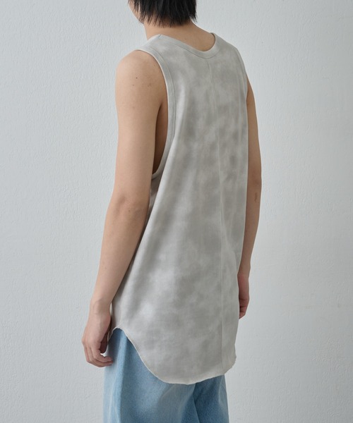 COLONY 2139（コロニートゥーワンスリーナイン）の「フェードダイロングタンク（タンクトップ・メンズ・ブラック/ホワイト・MEDIUM/LARGE）」の8枚目の写真