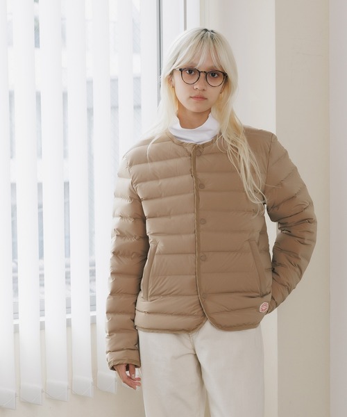 Vincent et Mireille(バンソンエミレイユ)の「Vincent et Mireille/バンソンエミレイユ Stitchless down Cadigan ステッチレスダウンカーディガン(カーディガン/ボレロ・メンズ・ブラック・36)」の6枚目の写真