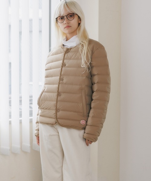 Vincent et Mireille(バンソンエミレイユ)の「Vincent et Mireille/バンソンエミレイユ Stitchless down Cadigan ステッチレスダウンカーディガン(カーディガン/ボレロ・メンズ・ブラック・36)」の7枚目の写真