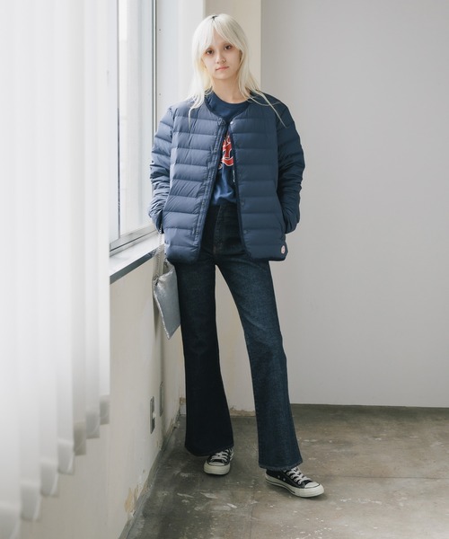 Vincent et Mireille(バンソンエミレイユ)の「Vincent et Mireille/バンソンエミレイユ Stitchless down Cadigan ステッチレスダウンカーディガン(カーディガン/ボレロ・メンズ・ブラック・36)」の19枚目の写真