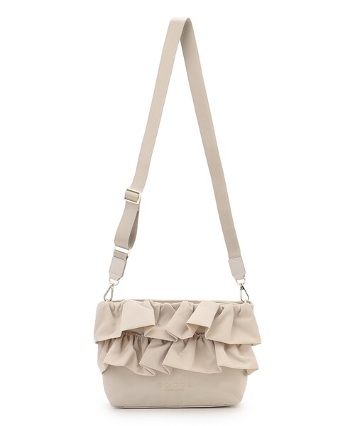 TOCCA(トッカ)の「FRILL POCHETTE ポシェット(ショルダーバッグ・レディース・ベージュ系/ブラック系/ブラック系1/アイボリー系/ブラウン系・F)」の17枚目の写真