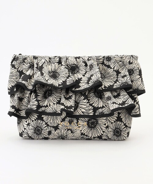 TOCCA(トッカ)の「FRILL POCHETTE ポシェット(ショルダーバッグ・レディース・ベージュ系/ブラック系/ブラック系1/アイボリー系/ブラウン系・F)」の10枚目の写真