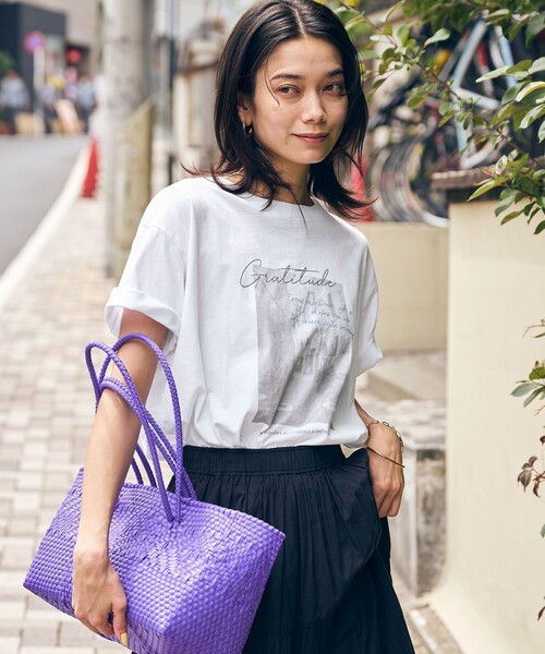 CELINE グリーン クロップドTシャツ クロップド Tシャツ ショート CELINE(セリーヌ) Tシャツ