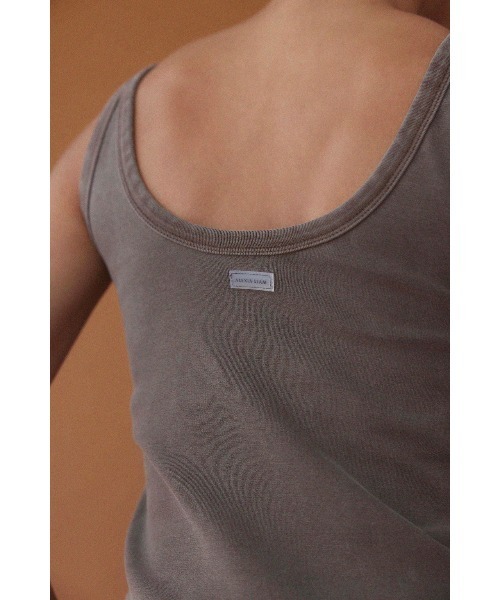 Wellness Pigment Dyed Tank Top/ウェルネス ウォッシュドカラー