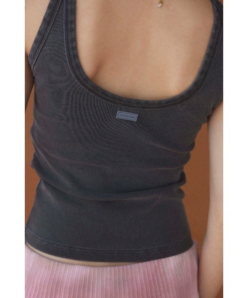 Wellness Pigment Dyed Tank Top/ウェルネス ウォッシュドカラー