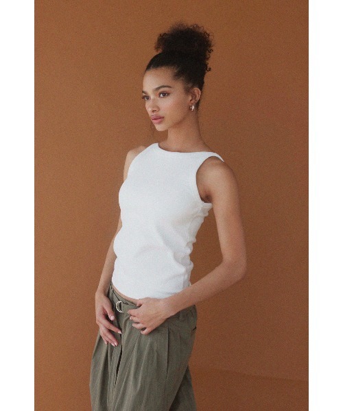 ALEXIA STAM ウェルネス ウォッシュドカラータンクトップ ALEXIA STAM（アリシアスタン）の「Wellness Pigment Dyed Tank Top