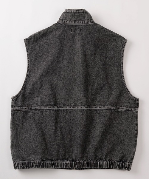 セール】【72】ワンポイント刺繍 ブラスト加工 オーバーサイズ