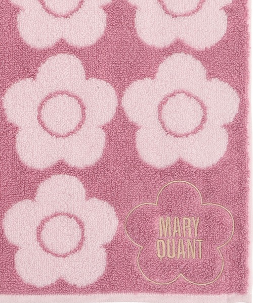 MARY QUANT(マリークワント)の「デイジーラインアップ ミニタオル(ハンカチ/ハンドタオル・レディース・ターコイズブルー/ピンク/ブラック/ネイビー・FREE)」の6枚目の写真