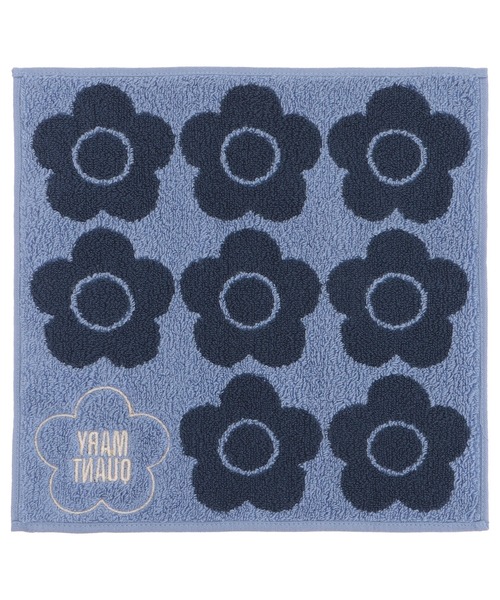 MARY QUANT(マリークワント)の「デイジーラインアップ ミニタオル(ハンカチ/ハンドタオル・レディース・ターコイズブルー/ピンク/ブラック/ネイビー・FREE)」の9枚目の写真