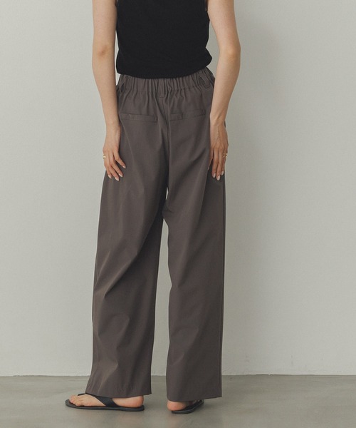 hunch(ハンチ)の「【接触冷感】ワイドストレートパンツ(その他パンツ・レディース・ミント/チャコールグレー/ブラック/チョコ/グリーン/モカ/ベージュ・FREE)」の13枚目の写真