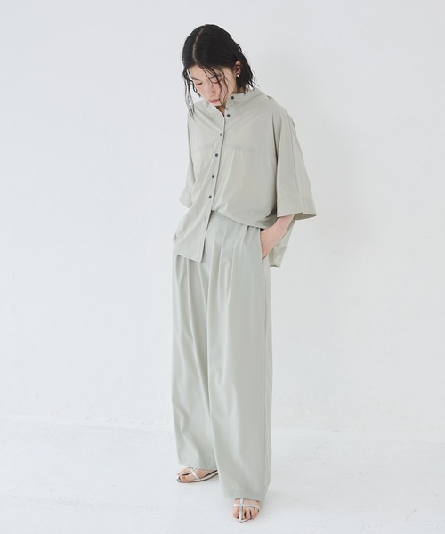 【株DAICHI】パンツ セール】【接触冷感】ワイドストレートパンツ（その他パンツ