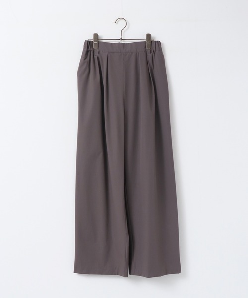 hunch(ハンチ)の「【接触冷感】ワイドストレートパンツ(その他パンツ・レディース・ミント/チャコールグレー/ブラック/チョコ/グリーン/モカ/ベージュ・FREE)」の17枚目の写真