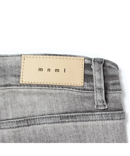 mnml（ミニマル）の「【mnml】X284 MOTO SKINNY DENIM [I]（デニムパンツ・メンズ・グレー系その他・28/30/32/34/29/36/38）」の16枚目の写真