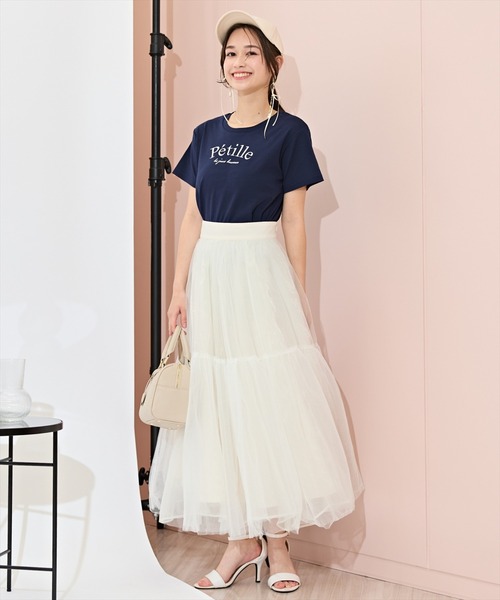 WILLSELECTION（ウィルセレクション）の「ニュアンスカラーチュールティアードスカート（スカート・レディース・オフホワイト/ライトグレー/ピンク・FREE）」の17枚目の写真