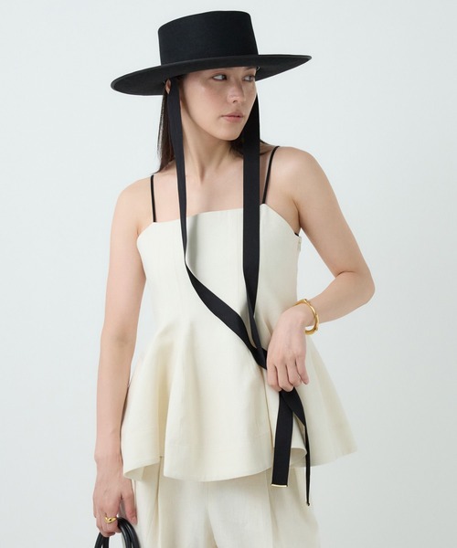 Chaos（カオス）の「Chaos(カオス)/ ファームノームベスト　◆セットアップ可◆（ベスト・レディース・ブラウン系その他/アイボリー・FREE）」の2枚目の写真