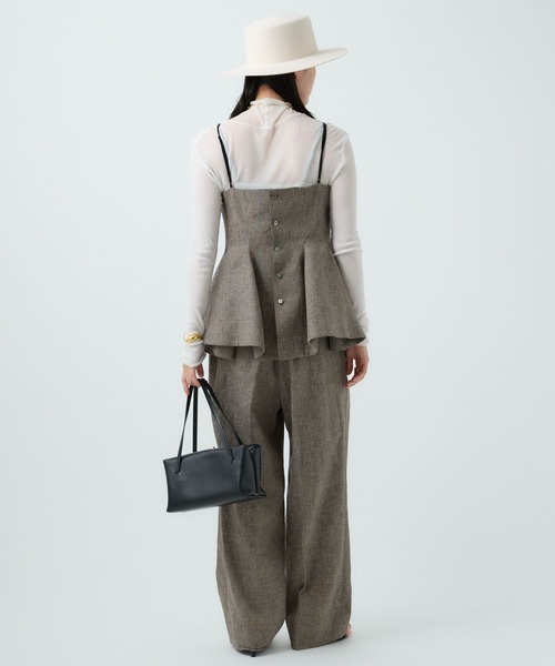 Chaos（カオス）の「Chaos(カオス)/ ファームノームベスト　◆セットアップ可◆（ベスト・レディース・ブラウン系その他/アイボリー・FREE）」の6枚目の写真