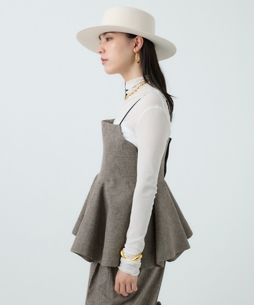 Chaos（カオス）の「Chaos(カオス)/ ファームノームベスト　◆セットアップ可◆（ベスト・レディース・ブラウン系その他/アイボリー・FREE）」の22枚目の写真