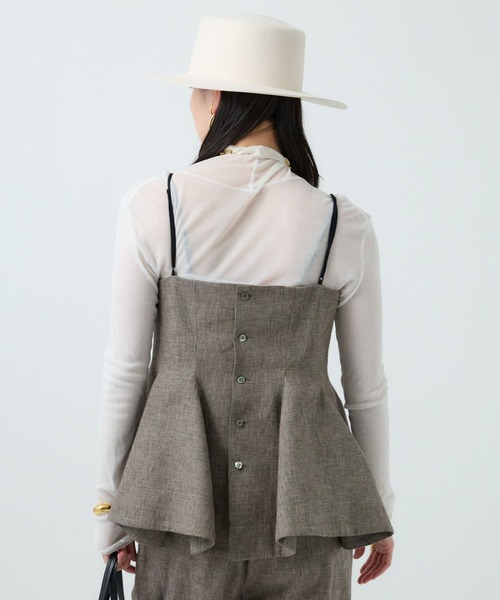 Chaos（カオス）の「Chaos(カオス)/ ファームノームベスト　◆セットアップ可◆（ベスト・レディース・ブラウン系その他/アイボリー・FREE）」の21枚目の写真