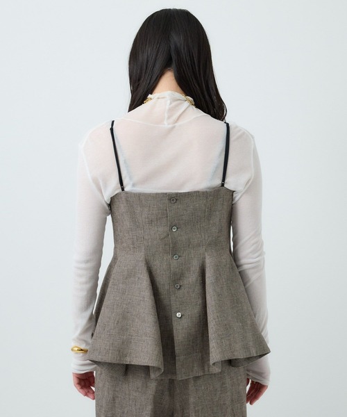 Chaos（カオス）の「Chaos(カオス)/ ファームノームベスト　◆セットアップ可◆（ベスト・レディース・ブラウン系その他/アイボリー・FREE）」の16枚目の写真