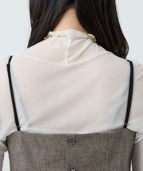 Chaos（カオス）の「Chaos(カオス)/ ファームノームベスト　◆セットアップ可◆（ベスト・レディース・ブラウン系その他/アイボリー・FREE）」の15枚目の写真