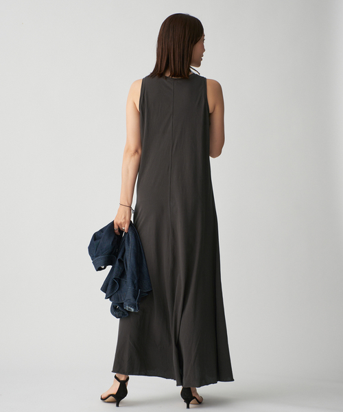 GREYCHORD(グレーコード)の「GREYCHORD グレイコード CHLOE One-piece LSGC00606NGR/SDG(ワンピース・レディース・チャコールグレー/ブラウン・FREE)」の9枚目の写真