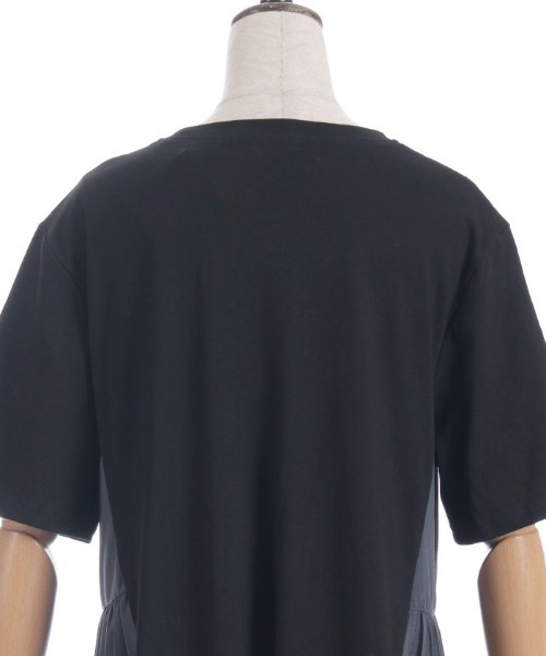 axes femme（アクシーズファム）の「プリーツ切替ワンピース（ワンピース・レディース・ネイビー/ブラック・FREE）」の20枚目の写真