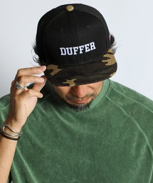 The DUFFER of ST.GEORGE（ザダファーオブセントジョージ）の「DUFFER ORIGINAL 2TONE FLAT VISOR CAP：2トーン フラットバイザー キャップ（キャップ）」