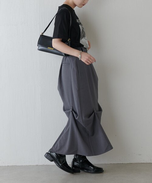 Lui's（ルイス）の「マルチWAYスカート（スカート・レディース・ブラック/グレー・38/36）」の22枚目の写真