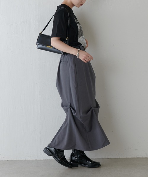 Lui's（ルイス）の「マルチWAYスカート（スカート・レディース・ブラック/グレー・38/36）」の20枚目の写真