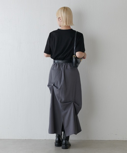 Lui's（ルイス）の「マルチWAYスカート（スカート・レディース・ブラック/グレー・38/36）」の10枚目の写真