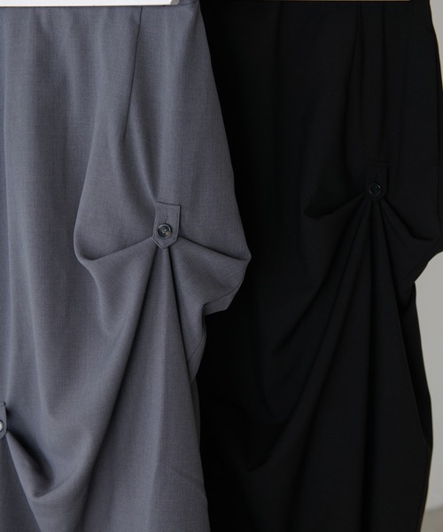 Lui's（ルイス）の「マルチWAYスカート（スカート・レディース・ブラック/グレー・38/36）」の7枚目の写真