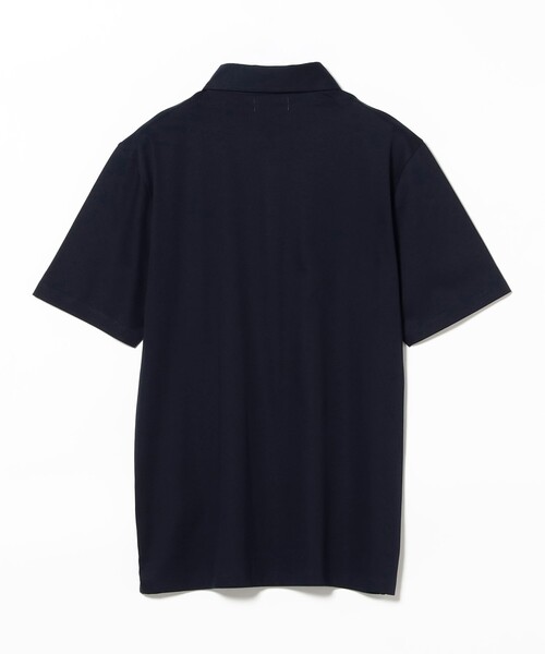 BRILLA per il gusto（ブリッラペルイルグースト）の「ALBINI コットン ソリッド ポロシャツ（ポロシャツ・メンズ・ブラック/ホワイト/ネイビー・S/M/L/XL）」の7枚目の写真