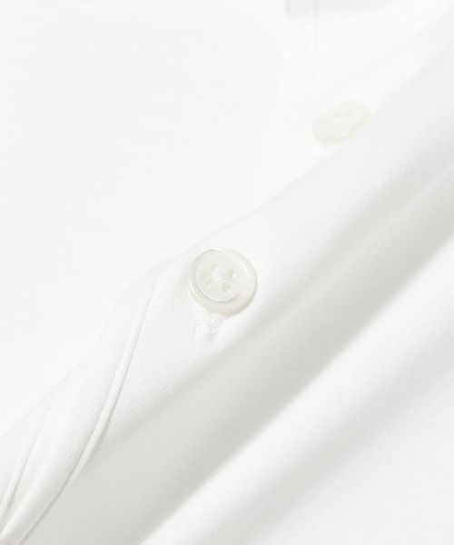 BRILLA per il gusto（ブリッラペルイルグースト）の「ALBINI コットン ソリッド ポロシャツ（ポロシャツ・メンズ・ブラック/ホワイト/ネイビー・S/M/L/XL）」の10枚目の写真