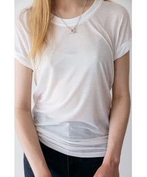 tシャツ Studio Doe Tee Twisted Cuff T-shirt レディース Studio Doe｜スタジオドー（レディース）のTシャツ/カットソー