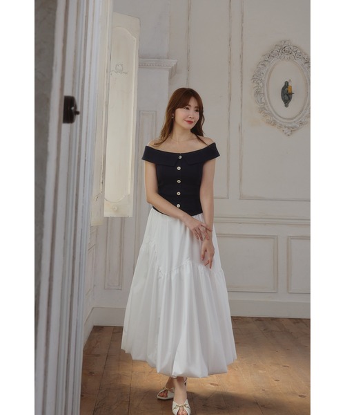 Ponte Off-Shoulder Top（その他トップス）｜Her lip to（ハー