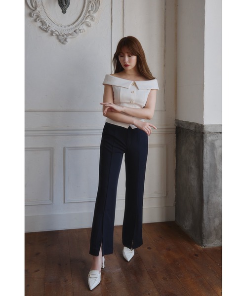 Ponte Off-Shoulder Top（その他トップス）｜Her lip to（ハー