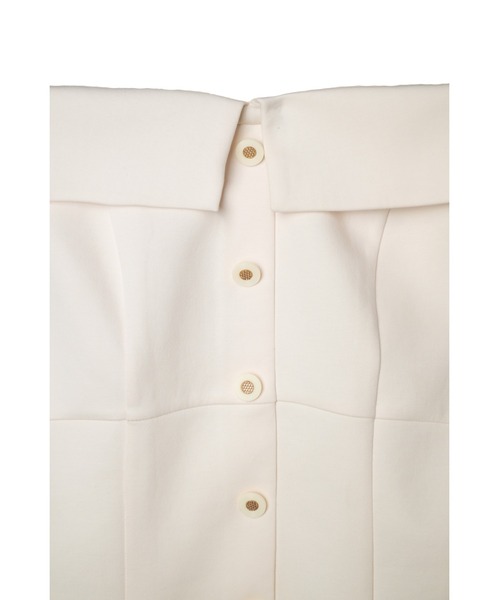 トップス Her lip to Ponte Off-Shoulder Top Ponte Off-Shoulder Top