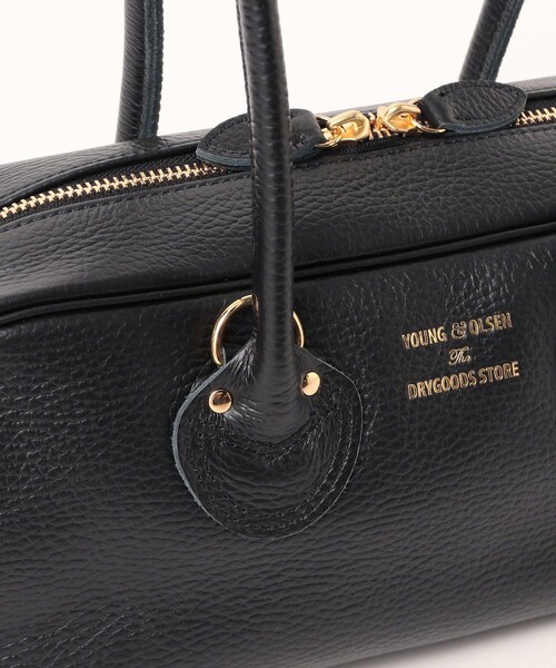 YOUNG&OLSEN The DRYGOODS STORE（ヤングアンドオルセン）の「YOUNG&OLSEN / ロングハンドル  スクエア バッグ（トートバッグ・レディース・ブラック・ONE SIZE）」の6枚目の写真