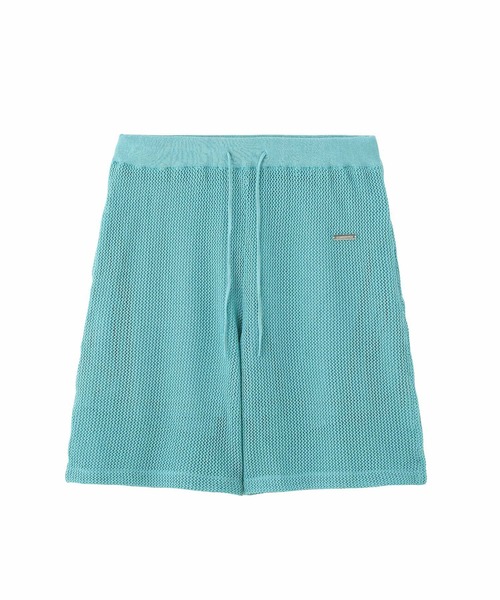 DISPATCHER NO.8（ディスパッチャーナンバーエイト）の「メッシュニットハーフパンツ（その他パンツ・レディース・ブラック/オフホワイト/ライトブルー・ONE SIZE）」の16枚目の写真